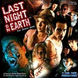    Last Night on Earth A Zombie Horror Board Game Toys & Games
