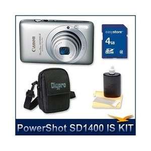  HD Video with HDMI Output, 4 GB Memory Card, Digpro Camera Case, and