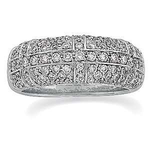   White Gold Diamond Anniversary Band Ring Diamond Designs Jewelry