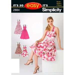  Simplicity Sewing Pattern 2884 Its So Easy Misses Dresses 
