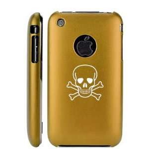  Apple iPhone 3G 3GS Gold E134 Aluminum Metal Back Case 