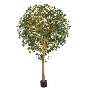 Pre Lit Potted Artificial Birch Tree   Clear Lights  