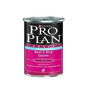  Pro Plan Large Breed Dog Beef & Rice Entree Chunks in 