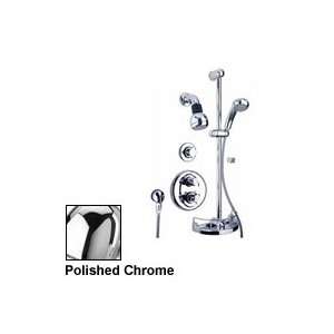   Handle Thermostatic Shower Only Faucet with Handshower TCSHOWER3CP
