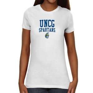   Spartans Ladies Team Arch Slim Fit T Shirt   White