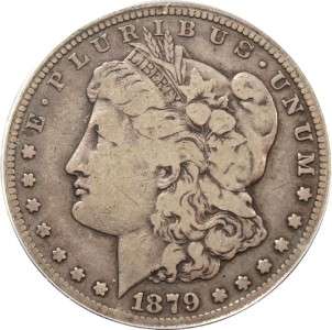 1879 CC Morgan Silver Dollar  ANACS F15   VAM 7   Rare Key Date   No 