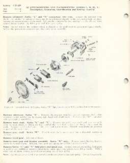   SPEEDOMETER REPAIR INFO 1946 1947 1948 1949 1950 1951 1952  