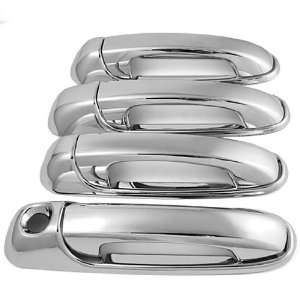 Mirror Chrome Plated Door Handle Cover Trim Kit without Passenger Side 