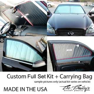 Lexus 06 10 IS250/350 Front+Rear+Sides Sun Shade Cover  