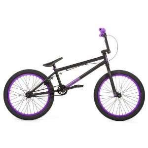 UNITED RECRUIT RN1 Bike Bicycle BMX NEW 2012 FLAT BLACK/PURPLE YOU ARE 