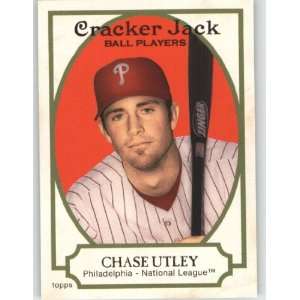  2005 Topps Cracker Jack Mini Stickers #156 Chase Utley SP 