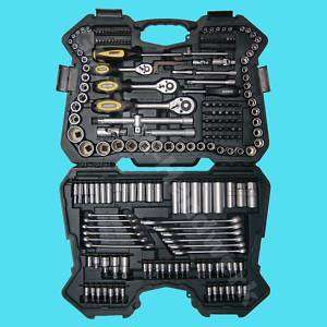 BROS. MANNESMANN 215 PIECES SOCKET WRENCH SET TOOL BOX  