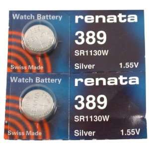  #389 Renata Watch Batteries 2Pcs