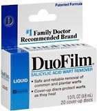 DUOFILM SALICYLIC ACID WART REMOVER LIQUID 0.33 oz (9.8ML)  