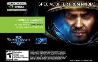 Try StarCraft II Free with Purchase of Select NVIDIA Graphics Cards