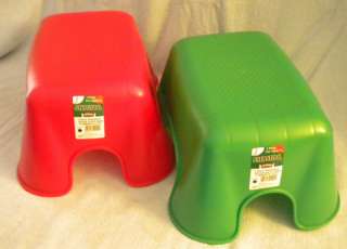 This versatile handy step stool is lightweight and stackable. Ideal 