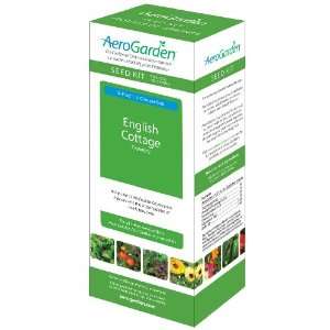  AeroGarden 800325 0208 3 Pod Seed Kit, English Cottage 
