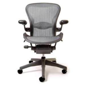  Aeron Nickel Fully Loaded Chair By Herman Miller