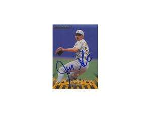 Jose Silva, Pittsburgh Pirates, 1998 Donruss Rookie Autographed Card