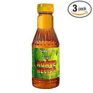 HoneyTrees Organic Agave Nectar, 24.7 Ounce Bottles (Pack of 3)