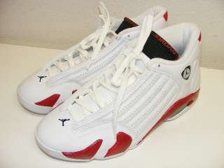 2005 Air Jordan XIV 14 Retro Last Shot White Red Mens 12 NEW WOW Shoe 