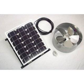  Air Vent Inc. 800Cfm Solar Gable Fan 53560 Attic & Whole House Fans 