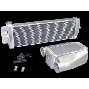    Heat Exchanger Air to Water Intercooler and Water Pump Automotive