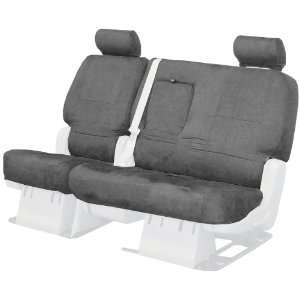  Coverking Custom Fit Rear Bench Seat Cover   Suede, Gray 