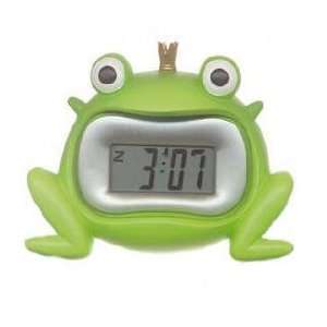   Frog Froggy PRINCE toad ALARM CLOCK home decor travel