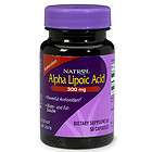 Natrol Alpha Lipoic Acid 600 mg 30 Capsules ALA  