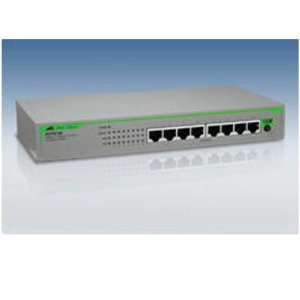  Allied Telesis Inc 8 Port 10/100mbps Unmanaged Switch Rack 