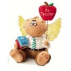  Angel Cheeks for Teachers  A+ Teacher Holding Apple