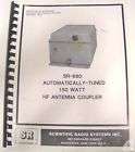 Scientific Radio Systems SR 680 Antenna Coupler Manual