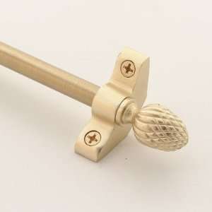   Inspiration Stair Rod Set with Pineapple Finials Finish Antique Brass