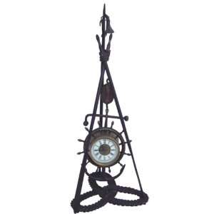  Antique Copper Fantastic Creative Rack Mantle Clock [2044A 