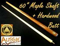 High Break Maple 60 Inch Pool Snooker Billiard Cue  