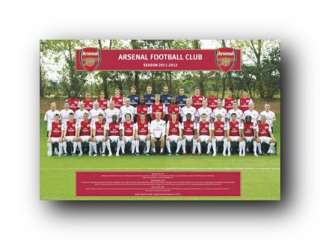 Arsenal Football Club Team Poster 33674  