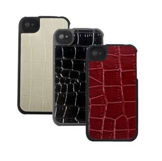 1PC Crocodile Snake Skin Hard Back Case Cover for Apple iPhone 4 4G 