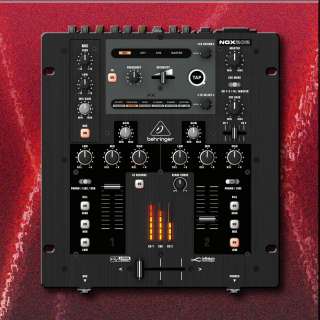 BEHRINGER NOX202 PRO AUDIO DJ MIXER W VCA CROSSOVER, FX & USB 