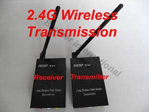 4GHz Wireless 2W Audio Video Transmitter Receiver  