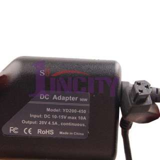 20V 4.5A 90W Car Charger Power Supply Adapter For DELL