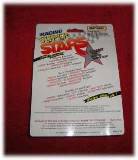 1992 1993 WHITE ROSE MATCHBOX RACING SUPER STARS #21 MORGAN SHEPHERD 