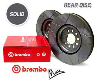 Rear Brembo Max Brake Discs OPEL ASTRA G HB 1.7 CDTI 98  
