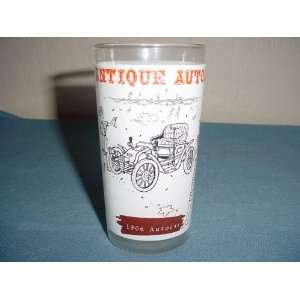  Antique Autos 1906 Autocar Glass Tumbler 