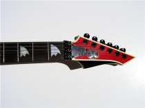AXL RED & BLACK HEAVY METAL ROCK PRO ELECTRIC GUITAR  