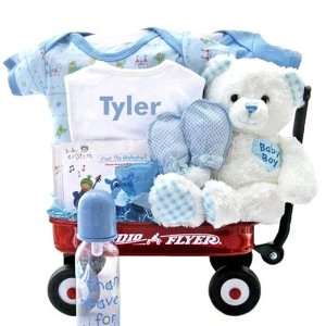   Boys New Baby Shower Gift Basket   Great Gift Idea for Newborns Baby