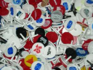 500 Assorted Plastic Golf Ball Markers  