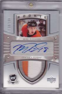 05 06 Upper Deck The Cup Rookie Patch Auto Mike Richards /199  