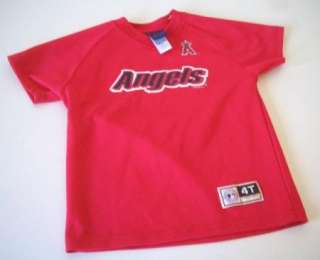 ANAHEIM ANGELS Toddler 4T Mighty Mac baseball Jersey  