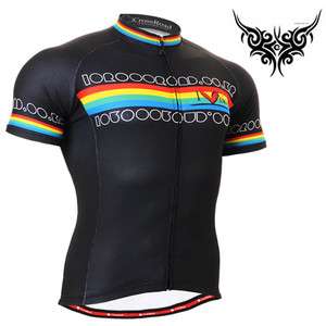 mens Cycling bike bicycle shirt short sleeve top gear cyclist jersey S 